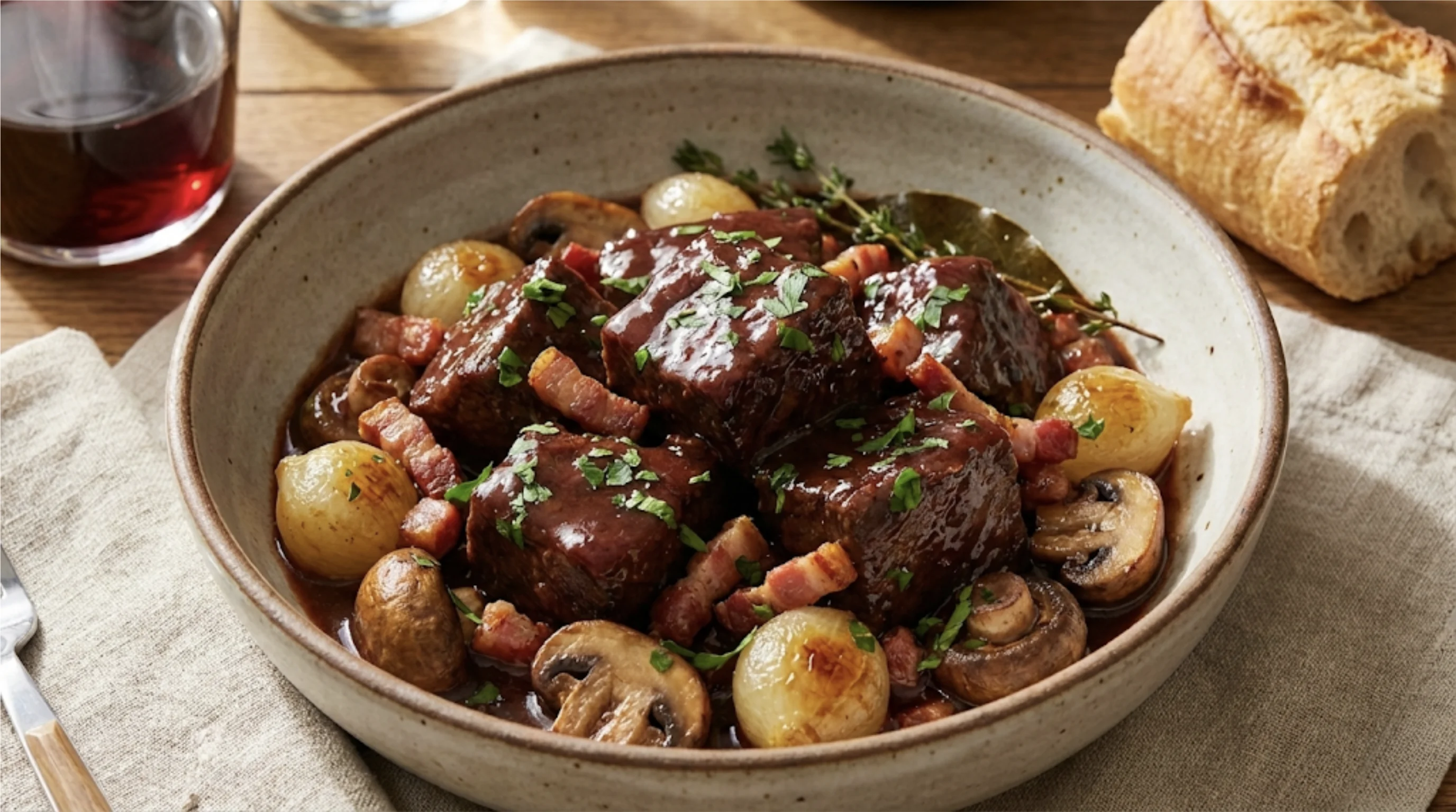 MasterClass Beef Bourguignon