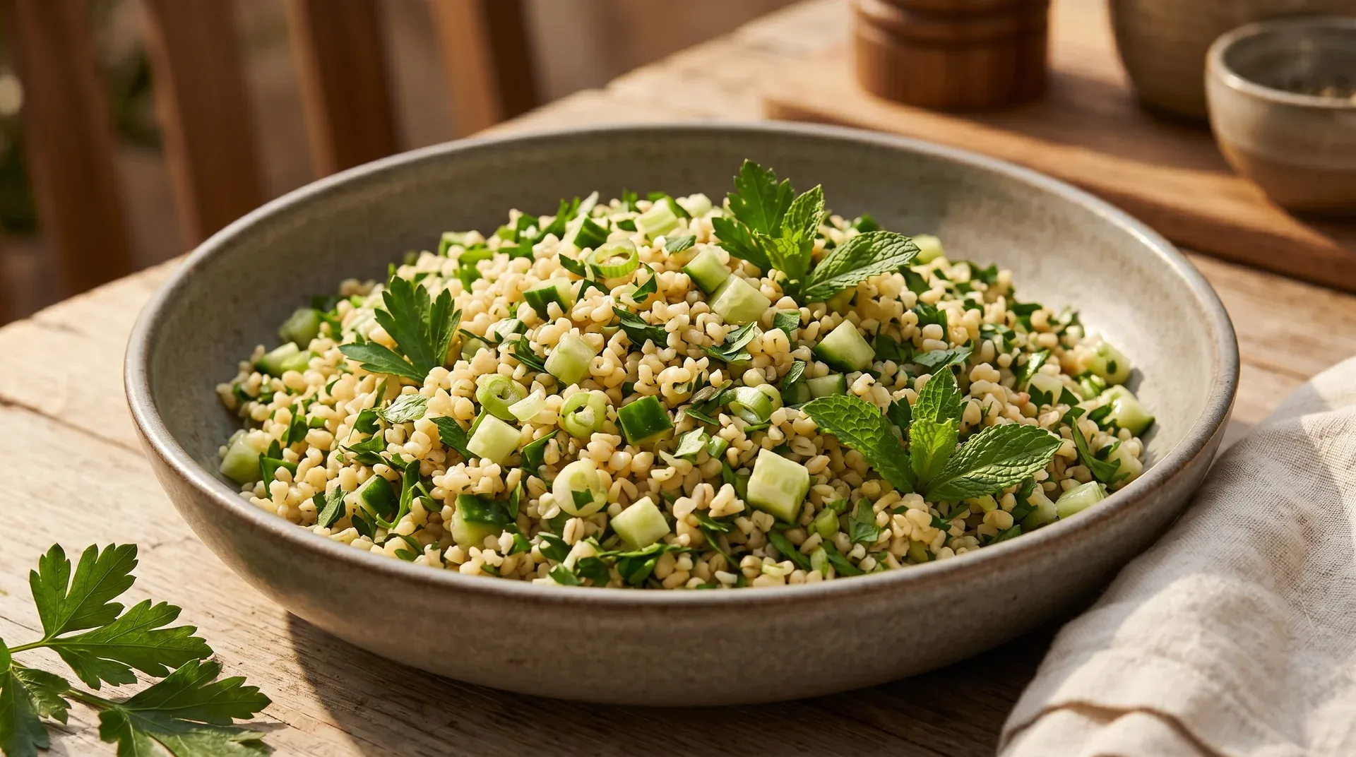 Modern Tabbouleh (The Acid Cutter)