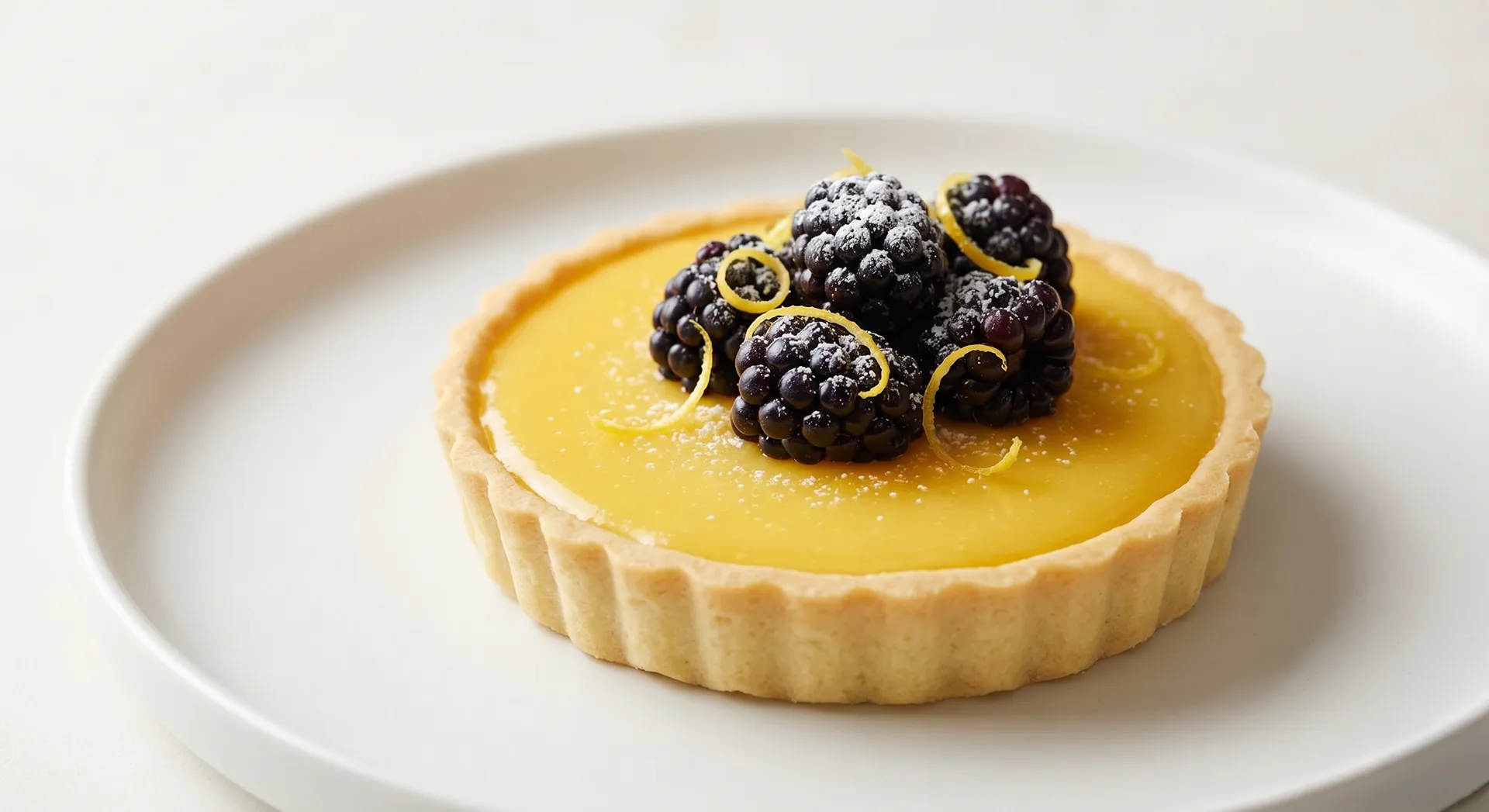 Lemon Blackberry Tart