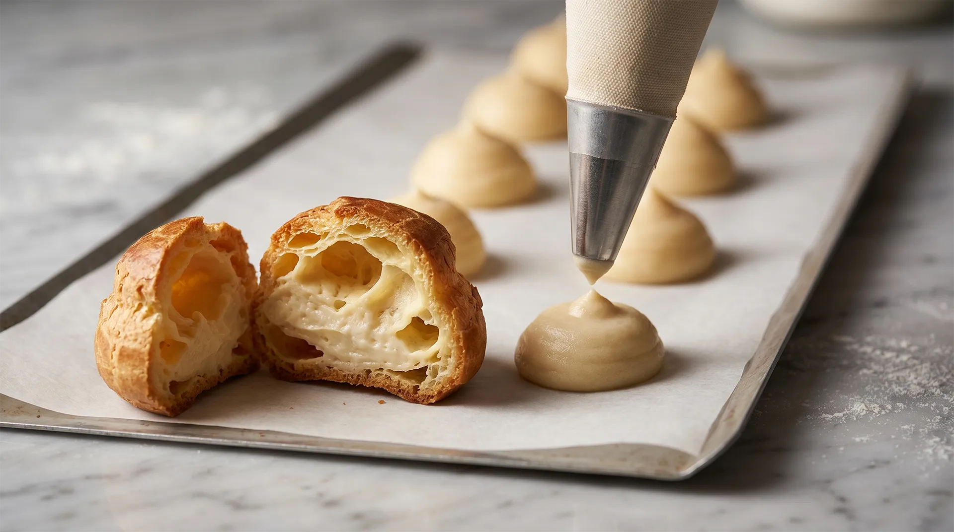 Pâte à Choux (The Steam Dough)