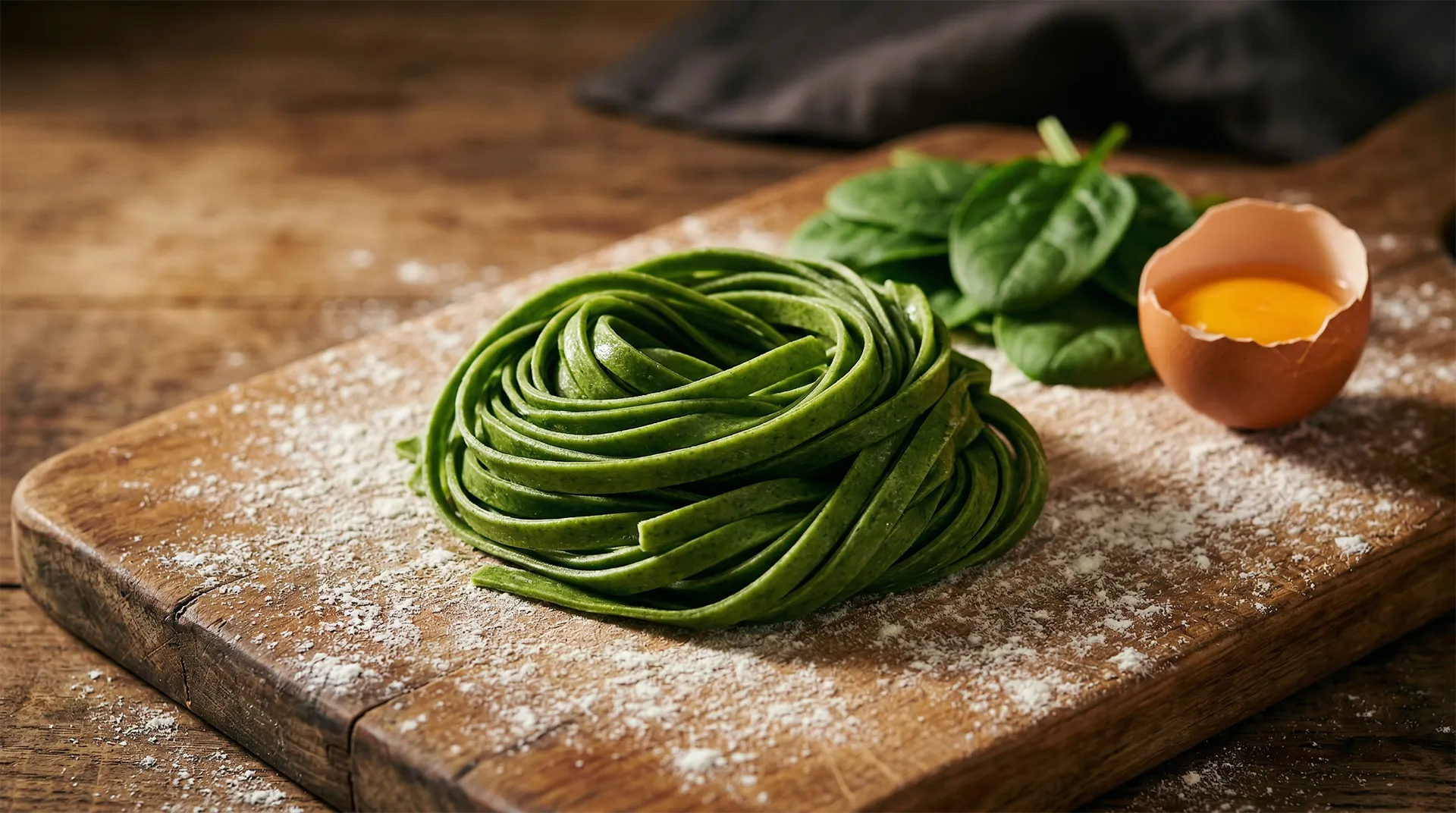 The Quintessential Spinach Pasta