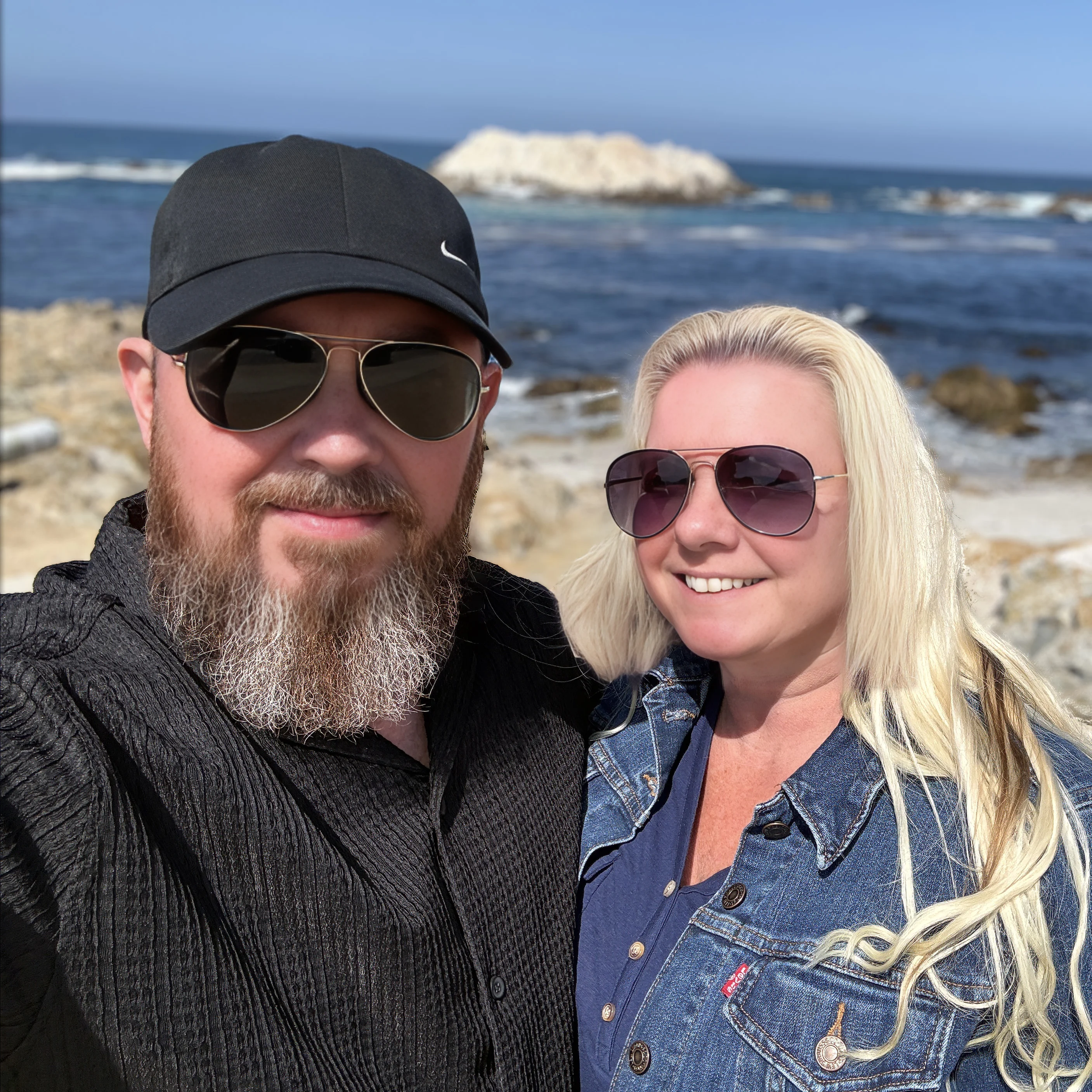 Kevin Ward and Athena Blanton, Monterey, California